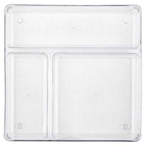 Organizer do szuflady szuflad z przegródkami 23x23x5.5cm VILDE 566016