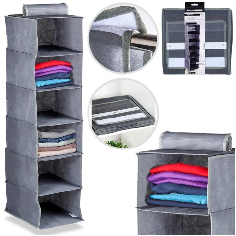 Organizer wiszący do szafy 6 półek STORAGE SOLUTIONS 566021