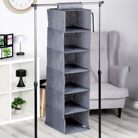 Organizer wiszący do szafy 6 półek STORAGE SOLUTIONS 566021