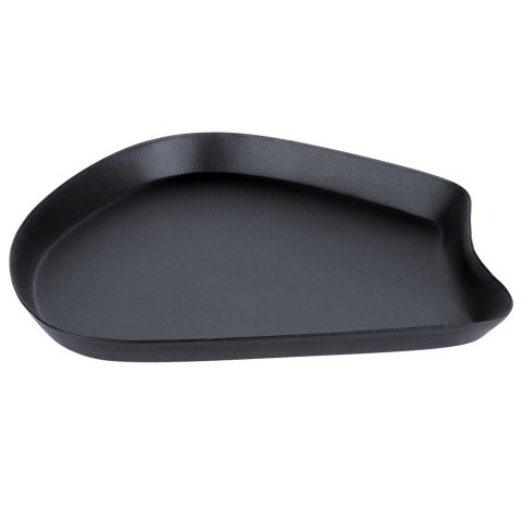 Podstawka pod kompozycje dekoracyjne świece metalowa czarna 17x15.5cm VILDE 568094