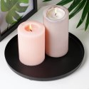 Podstawka pod kompozycje dekoracyjne świece metalowa czarna 21.5cm VILDE 568089