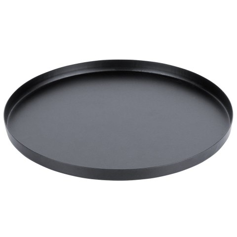 Podstawka pod kompozycje dekoracyjne świece metalowa czarna 21.5cm VILDE 568089