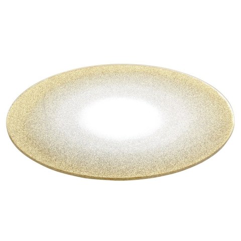 Podstawka pod kompozycje dekoracyjne świece szklana lustrzana brokatowa 20cm VILDE 568086