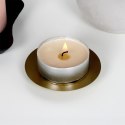 Podstawka pod świece świeczki metalowa złota 8.5cm VILDE 568101