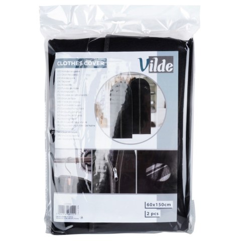 Pokrowiec na ubrania odzież 60x150cm 2 sztuki VILDE 569993