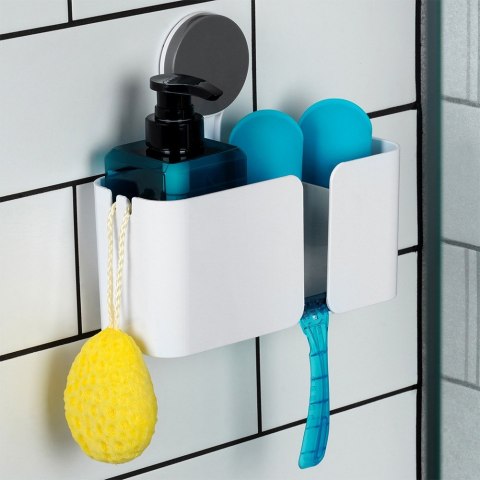Półka pod prysznic do łazienki łazienkowa na przyssawkę 21x9x19cm BATHROOM SOLUTIONS 567042
