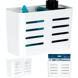 Półka pod prysznic do łazienki łazienkowa na przyssawki 18.5x9x12cm BATHROOM SOLUTIONS 567005