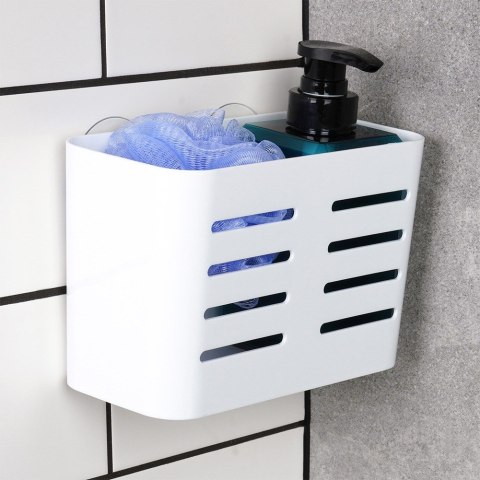 Półka pod prysznic do łazienki łazienkowa na przyssawki 18.5x9x12cm BATHROOM SOLUTIONS 567005