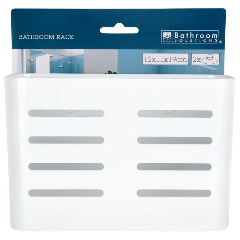 Półka pod prysznic do łazienki łazienkowa na przyssawki 18.5x9x12cm BATHROOM SOLUTIONS 567005