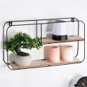 Półka ścienna na ścianę metalowa 52x10.5x29cm TRENDS4YOU 568124