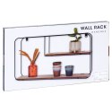 Półka ścienna na ścianę metalowa 52x10.5x29cm TRENDS4YOU 568124
