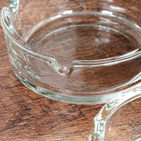 Popielniczka szklana 8cm popielnica popielniczki 2 sztuki VILDE 568122