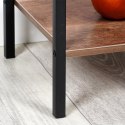 Regał metalowy czarny 29.5x23.5x106.5cm TRENDS4YOU 568119