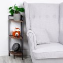 Regał metalowy czarny narożny 23.5x23.5x76cm TRENDS4YOU 568117