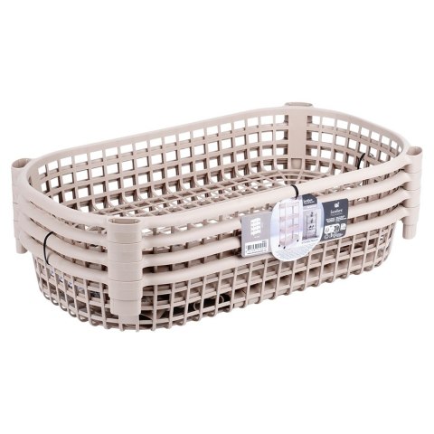 Regał na kółkach 4-poziomowy 46.5x26x79cm EXCELLENT HOUSEWARE 568120