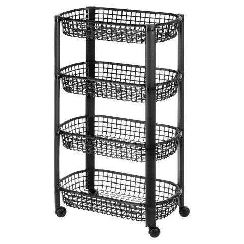 Regał na kółkach 4-poziomowy 46.5x26x79cm EXCELLENT HOUSEWARE 568121