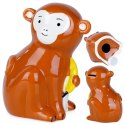Skarbonka ceramiczna dla dzieci dziecka małpa VILDE 568076-W3