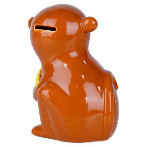Skarbonka ceramiczna dla dzieci dziecka małpa VILDE 568076-W3