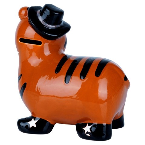 Skarbonka ceramiczna dla dzieci dziecka tygrys VILDE 568076-W5
