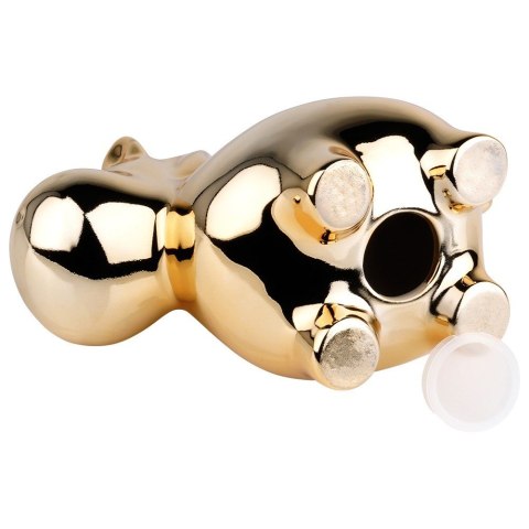 Skarbonka ceramiczna złota lustrzana 18x10.5cm VILDE 568078-Z