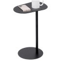 Stolik kawowy metalowy czarny boczny 35x25x53cm TRENDS4YOU 568127
