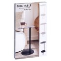 Stolik kawowy metalowy czarny boczny 35x25x53cm TRENDS4YOU 568127