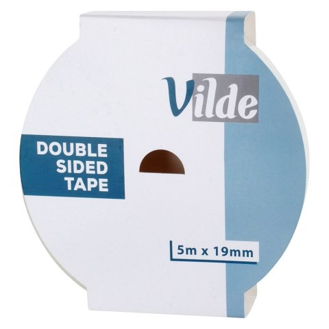 Taśma samoprzylepna dwustronna 19 mm x 5 m VILDE 489320