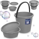 Wiadro z miską i pokrywką 5 / 13l 3-ele ORION 721133