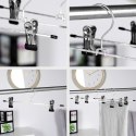 Wieszak na spodnie metalowy z klipsami 3 sztuki STORAGE SOLUTIONS 566022