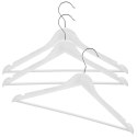 Wieszaki na ubrania białe obrotowe 42.5x24cm 3 sztuki ORION 830749
