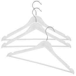 Wieszaki na ubrania białe obrotowe 42.5x24cm 3 sztuki ORION 830749