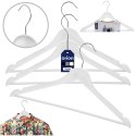 Wieszaki na ubrania białe obrotowe 42.5x24cm 3 sztuki ORION 830749