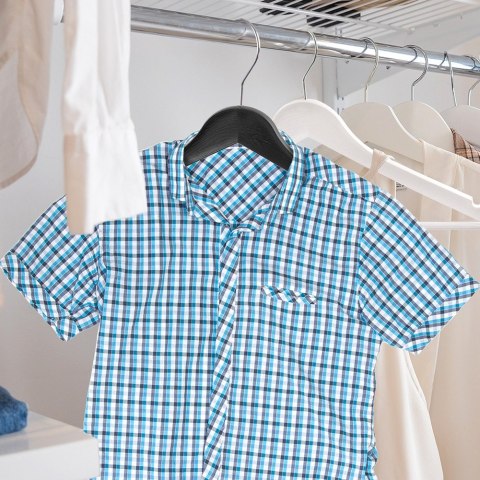 Wieszaki na ubrania czarne obrotowe 42.5x24cm 3 sztuki ORION 830751