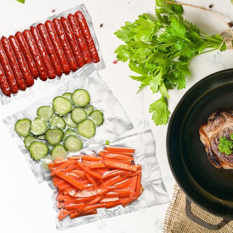 Worki do zgrzewarki próżniowej 29.5x19.5cm 20 sztuk ORION 142266