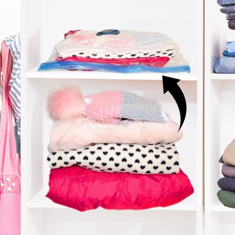 Worki próżniowe na ubrania i pościel 3 rozmiary 5 sztuk ORION 730740