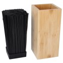 Bambusowy stojak na noże kuchenne blok organizer do noży BRUNBESTE BB-3165