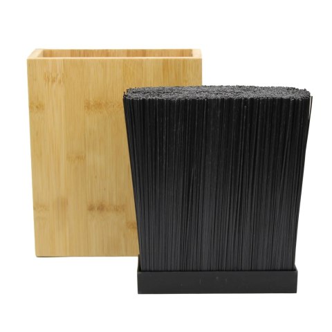 Bambusowy stojak na noże kuchenne blok pojemnik do noży BRUNBESTE BB-3318