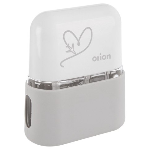 Butelki pojemniki podróżne turystyczne na kosmetyki w etui 4-ele ORION 811258