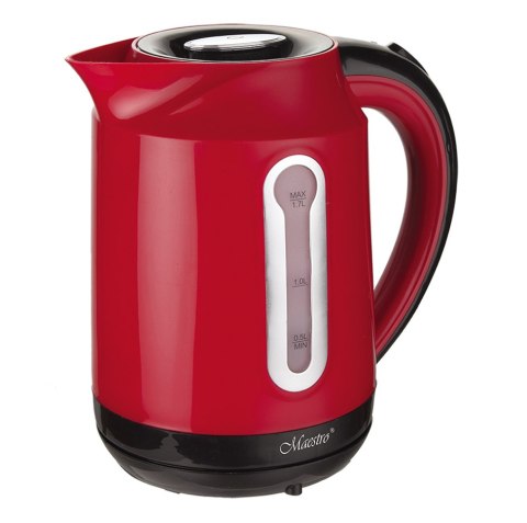 Czajnik elektryczny 1.7L 2000W czerwony MAESTRO MR-041-RED