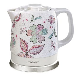 Czajnik elektryczny ceramiczny kwiaty 1.5L 1500W MAESTRO MR-068-FLOWERS