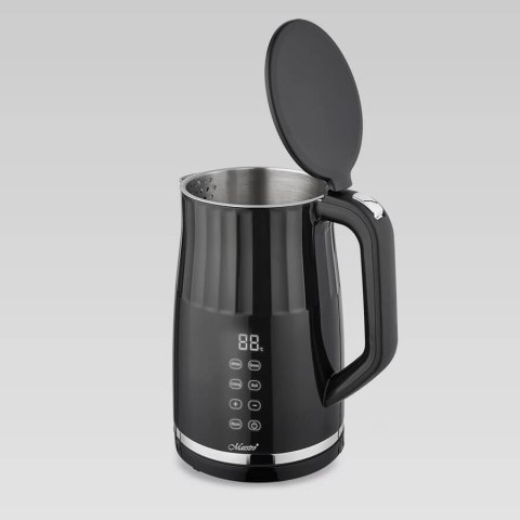 Czajnik elektryczny dotykowy z regulacją temperatury 1.7L 2200W czarny MAESTRO MR-039
