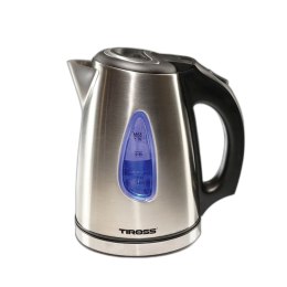 Czajnik elektryczny metalowy 1630W mały 1.0L TIROSS TS-1362