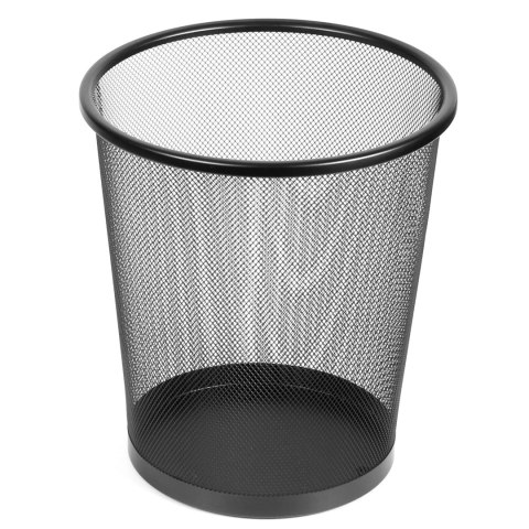 Kosz na śmieci łazienkowy do łazienki pokoju domu czarny 19L BRUNBESTE BB-3389