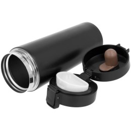 Kubek termiczny z sitkiem na kawę herbatę napoje 0.45L termos czarny mat BRUNBESTE BB-3575