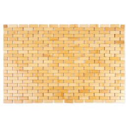 Mata antypoślizgowa łazienkowa bambusowa 80x50cm VILDE 567038