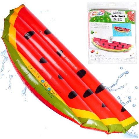 Materac do pływania arbuz 174x58x13cm VILDE 489350