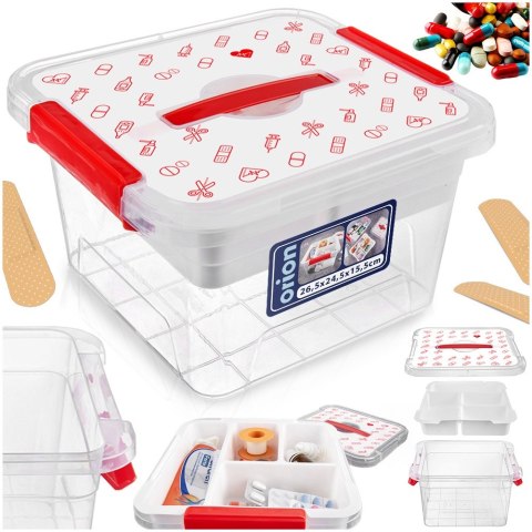 Pojemnik na leki duży 8L ORION 127302