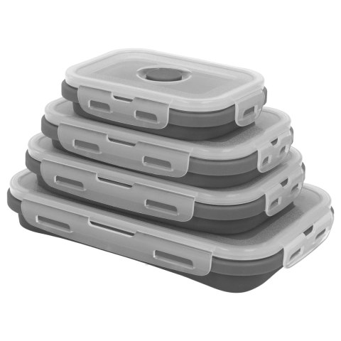 Pojemniki śniadaniowe zestaw pojemników na żywność lunchbox 4SZT BRUNBESTE BB-3345