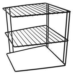 Półka narożna 2-poziomowa kuchenna do łazienki pokoju stojak regał BRUNBESTE BB-2604