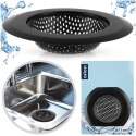 Sitko do zlewu stalowe czarne 11.5cm ORION 832393